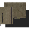 Набор MOLESKINE LIMITED EDITION PRECIOUS & ETHICAL SHINE блокнот/ручка перьевая/папка-конверт XLarge линейка, ручка Kaweco, золотистый LEHSHINEBUNDGOLD